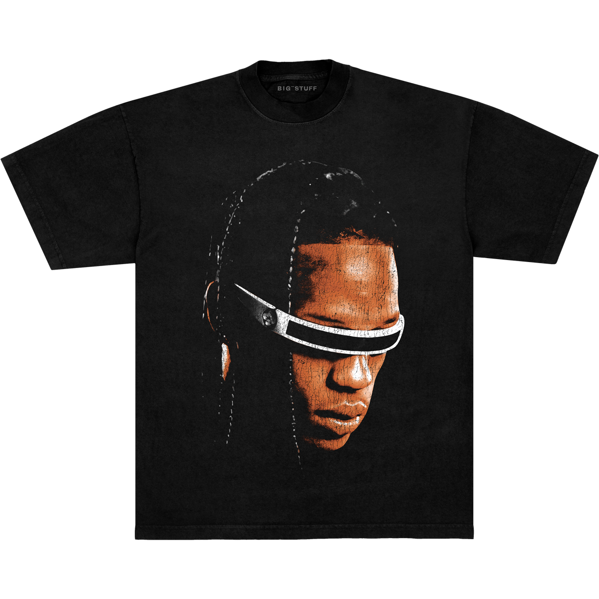 Graphic Tee - Camiseta 'Travis Scott' Black