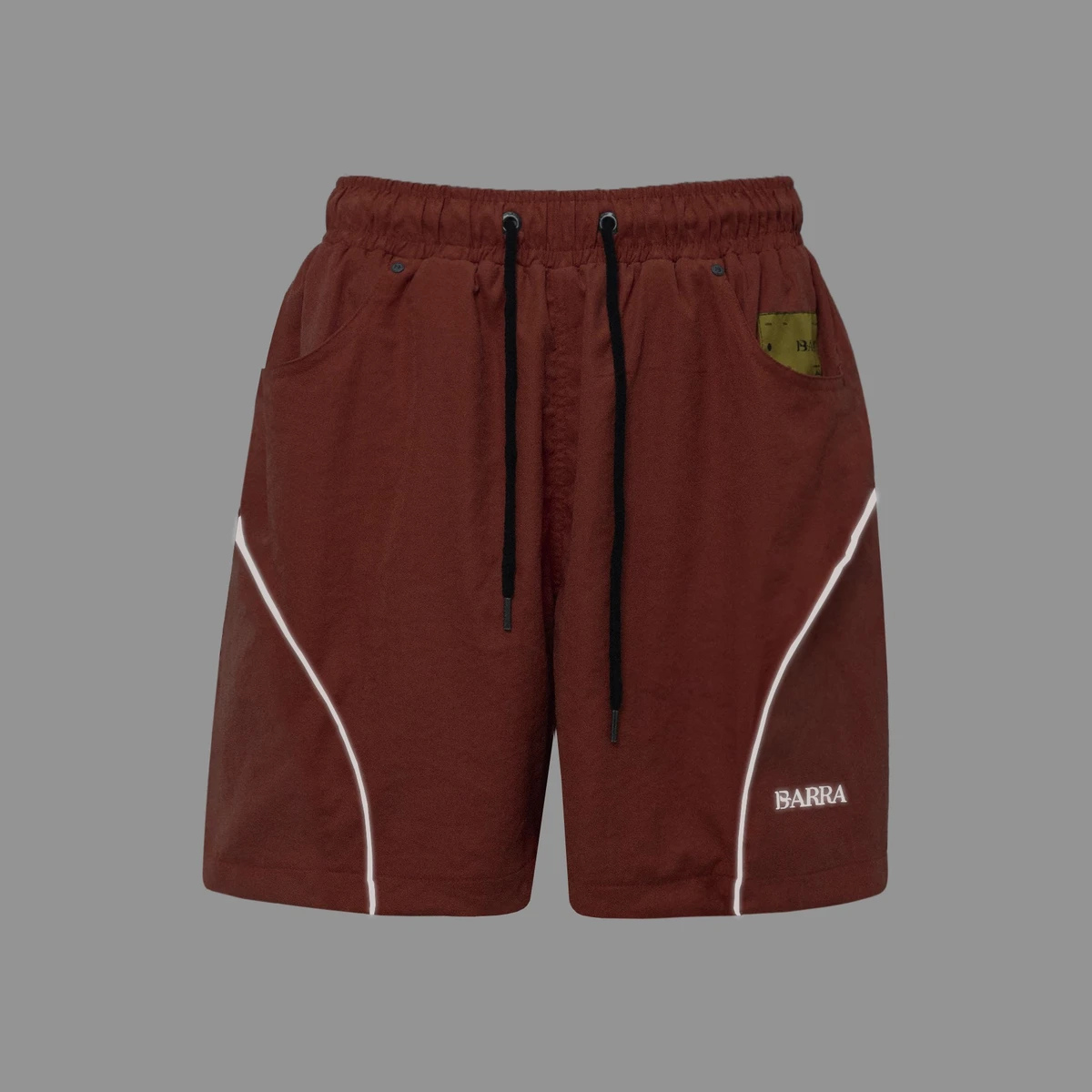 Barra Crew - Shorts 'Circular Refletivo' Vermelho