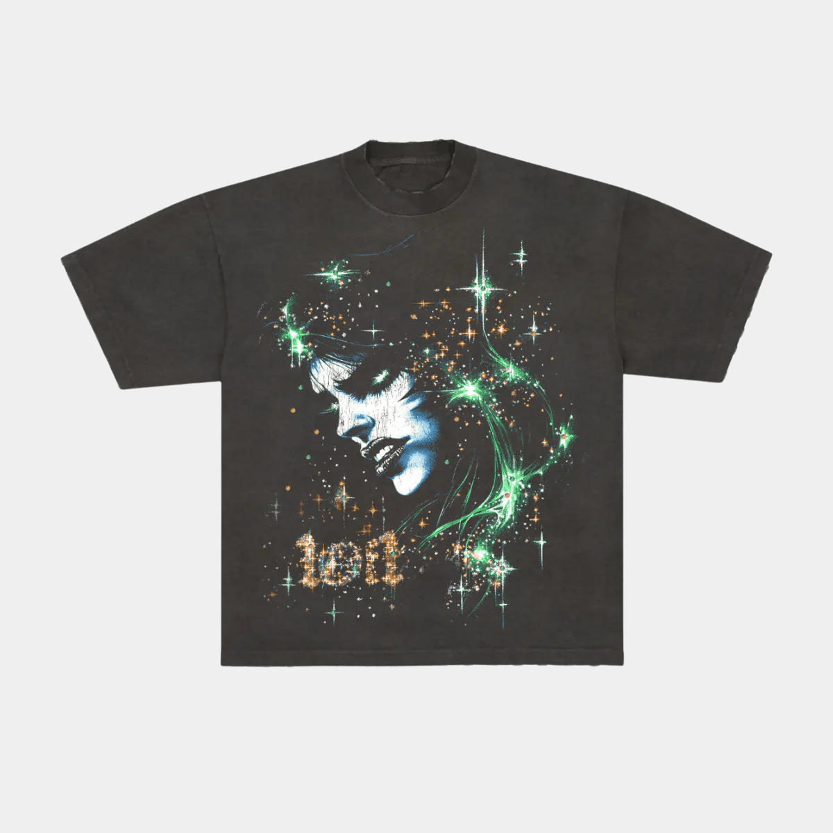 Camiseta Gotham City Flea Market Cinza Estonado