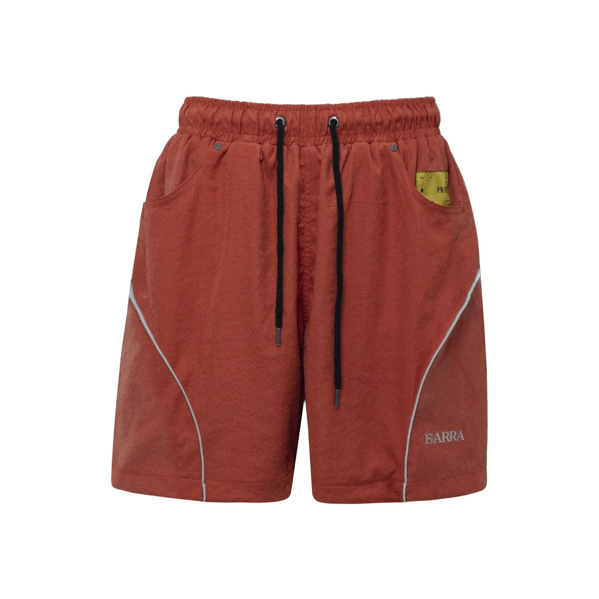 Barra Crew - Shorts 'Circular Refletivo' Vermelho