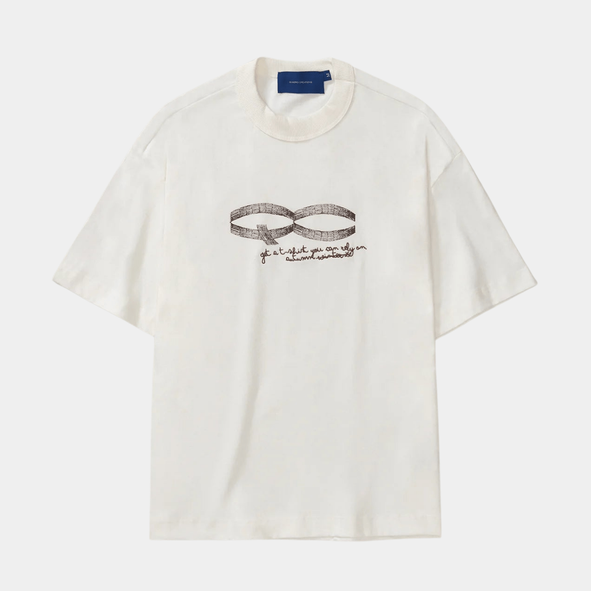 Camiseta Boxy Bic Off White