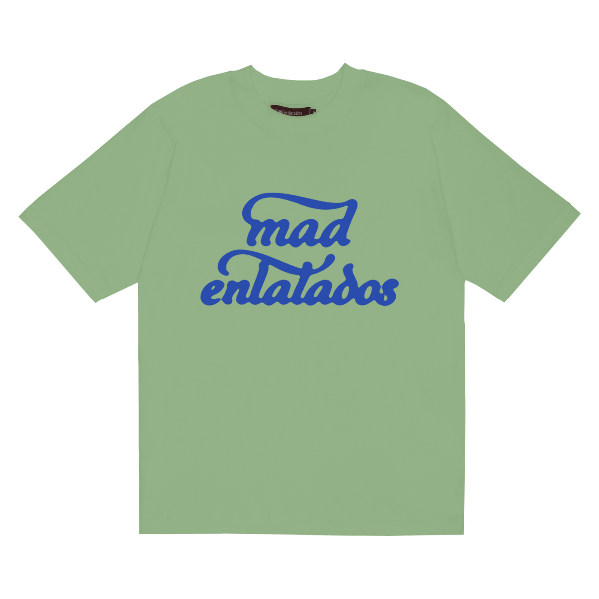 Mad Enlatados - Camiseta 'Escrita' Verde