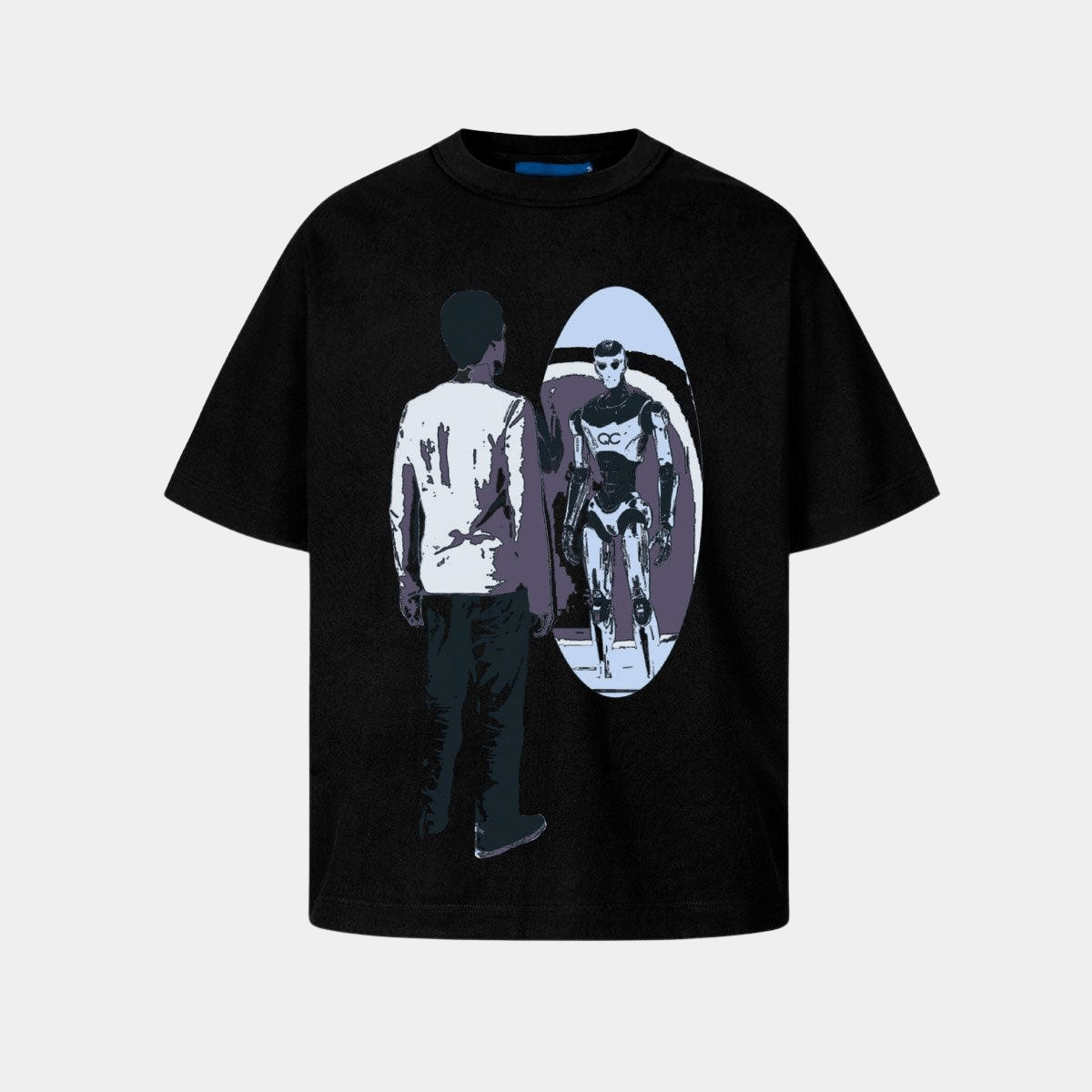 Camiseta Abismo Boxy Preta