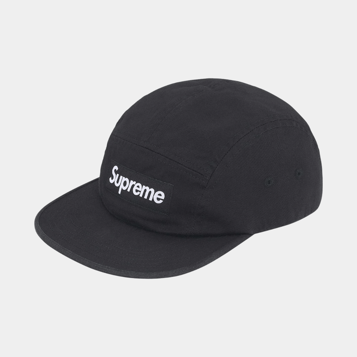 Boné Washed Chino Twill Camp Cap Preto
