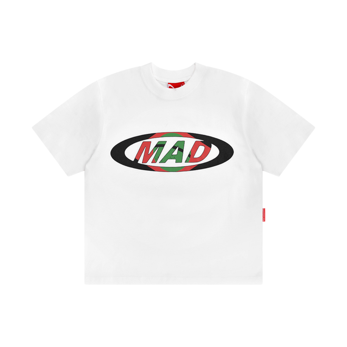 Mad Enlatados - Camiseta 'MAD Logo Brasil' White