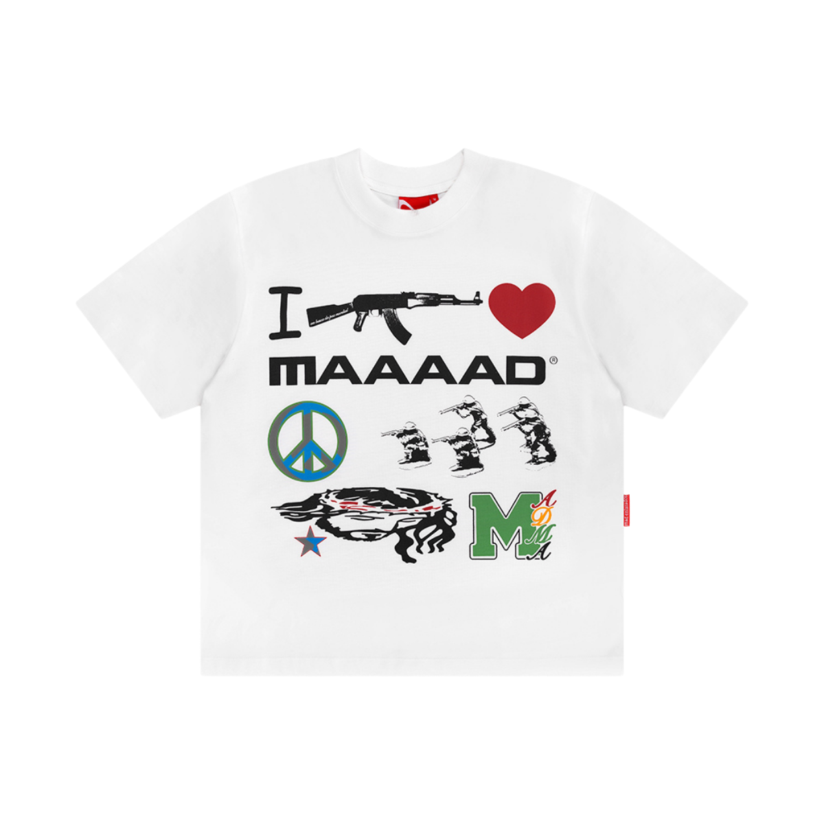 Mad Enlatados - Camiseta 'I Love MAD' White