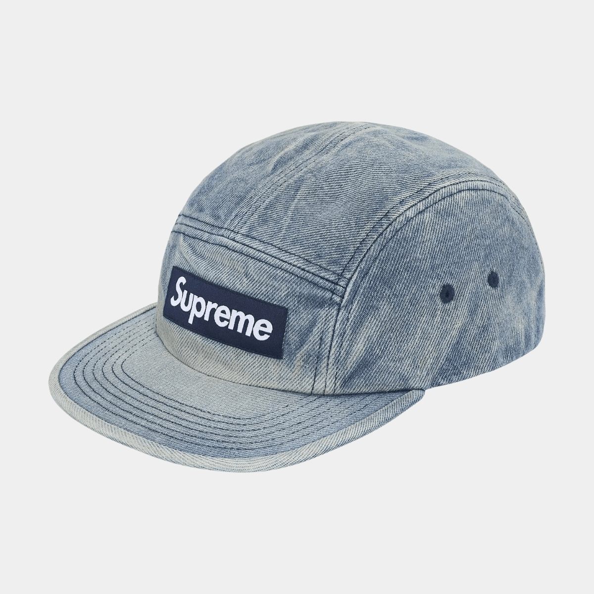 Boné Washed Chino Twill Camp Cap Jeans