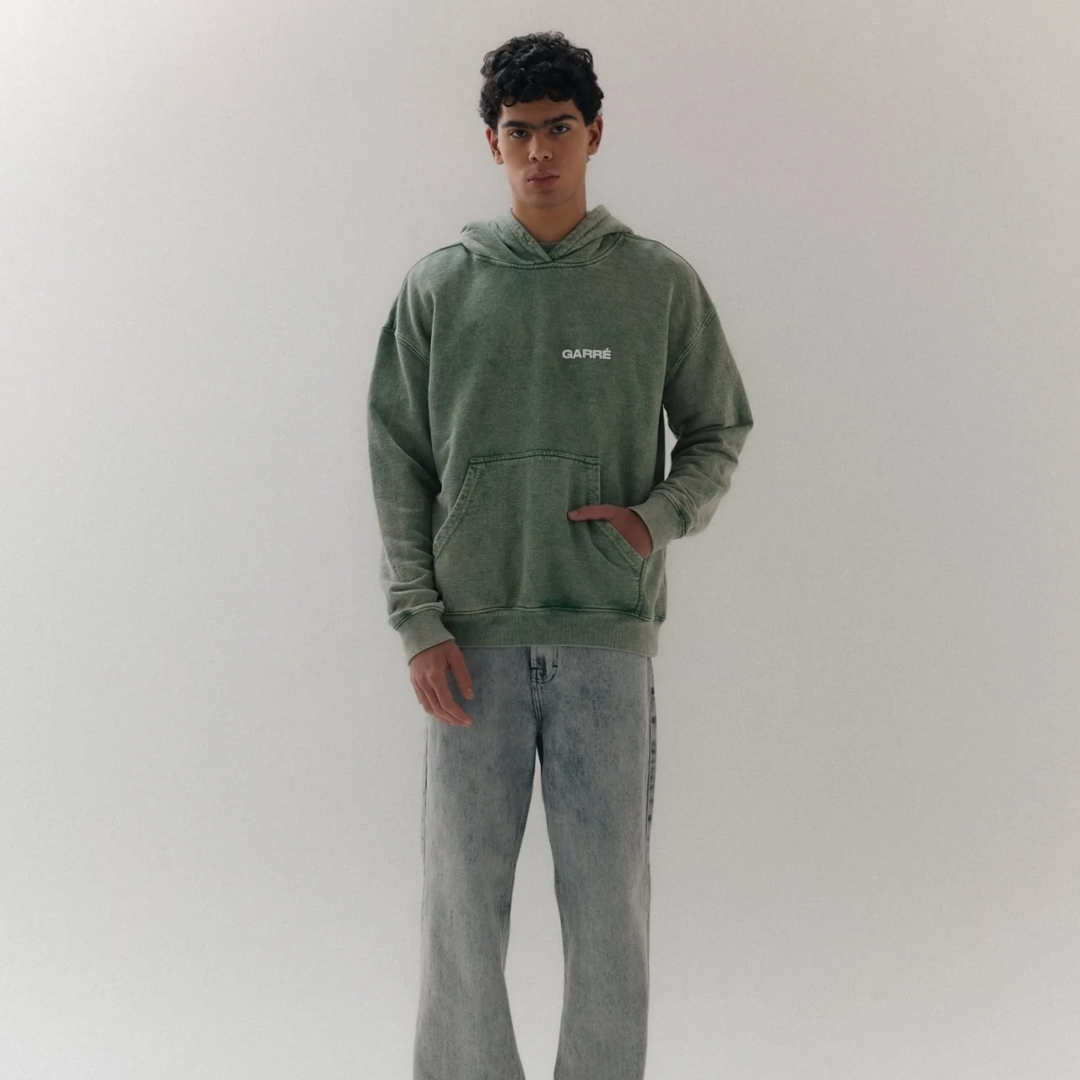 Garré - Moletom 'Basic Logo Wash' Green