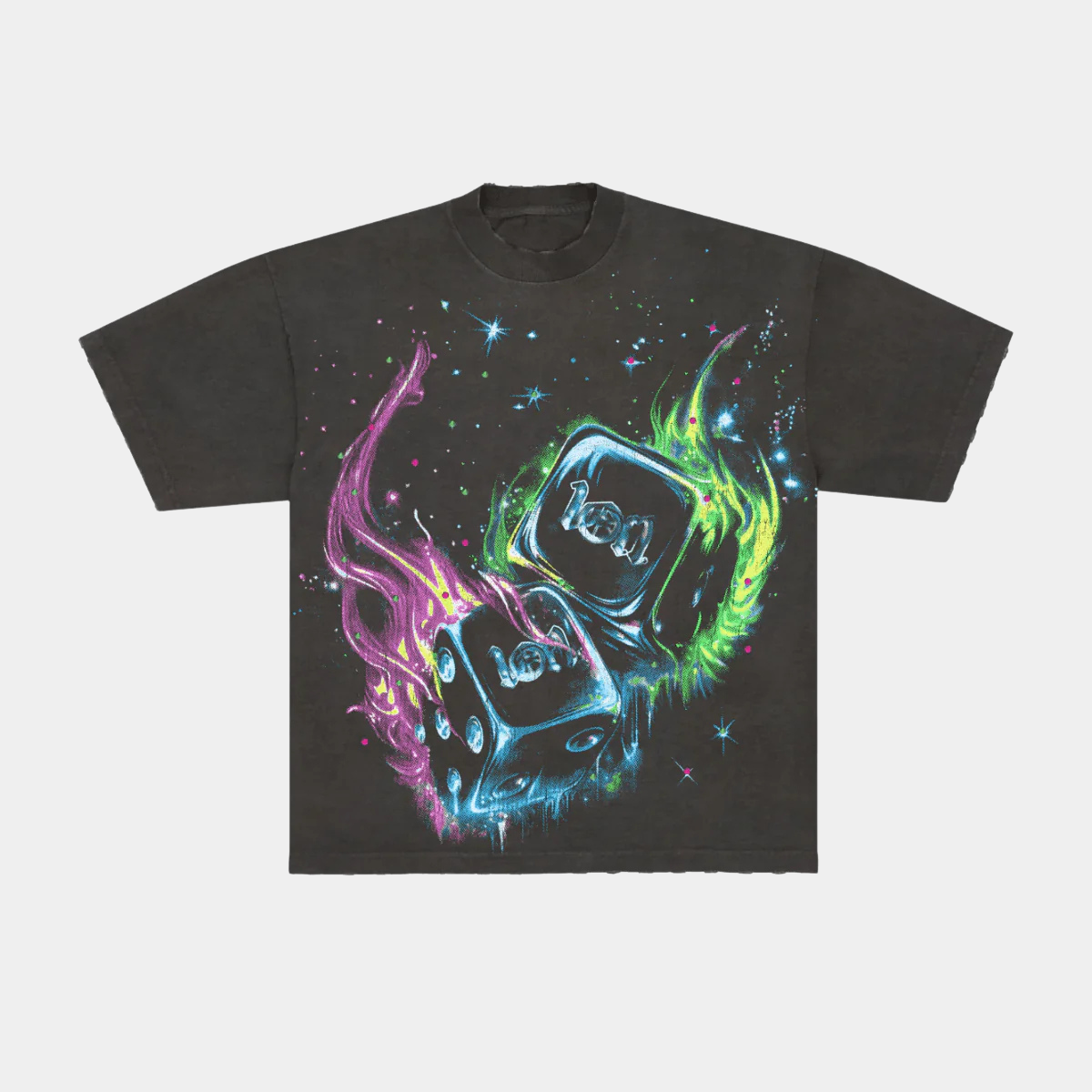 Camiseta High Rollers Cinza Estonado