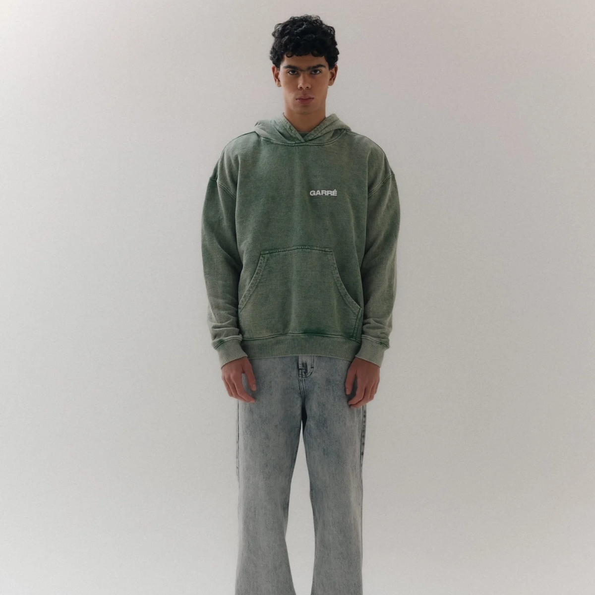 Garré - Moletom 'Basic Logo Wash' Green