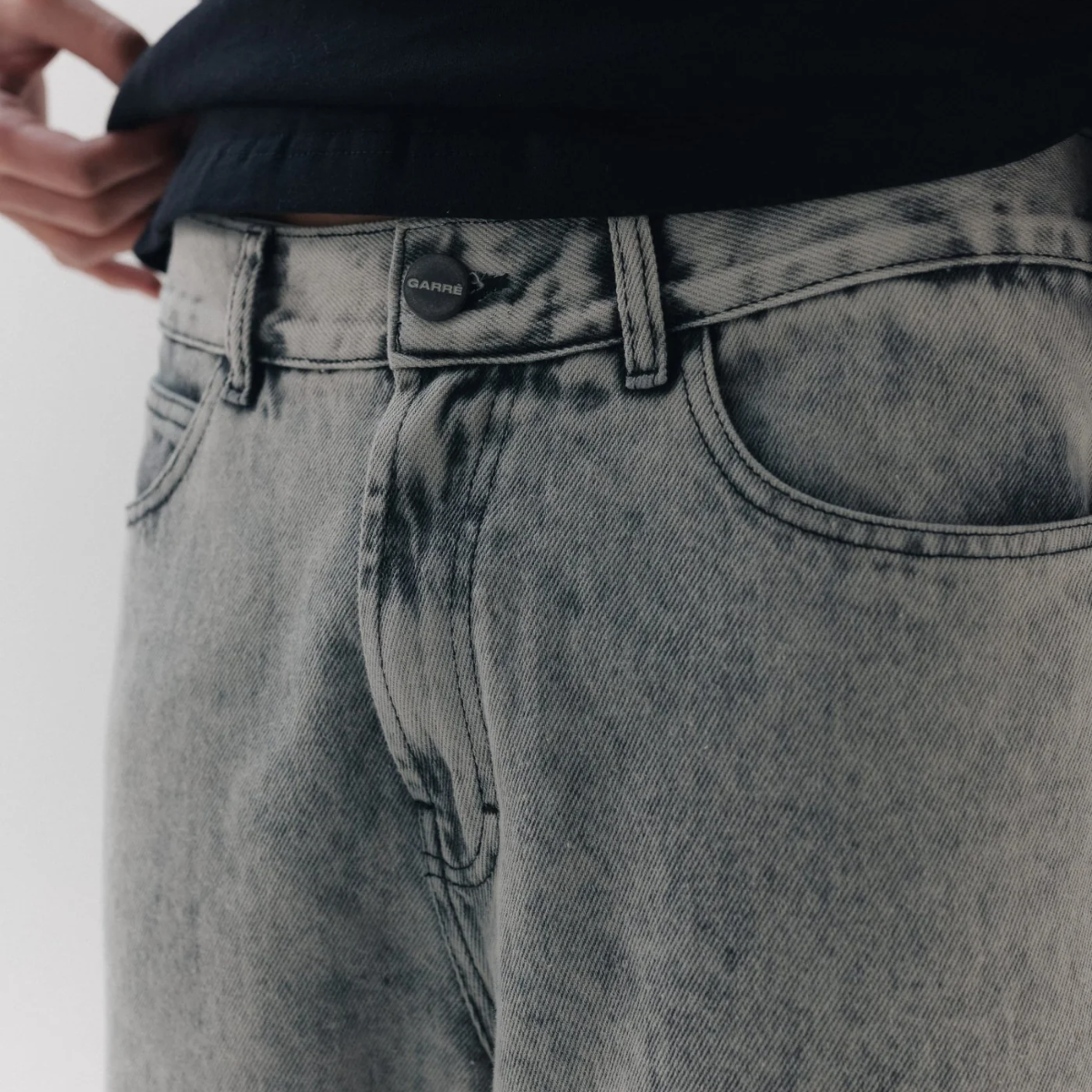 Garré - Calça Denim Grey Wash