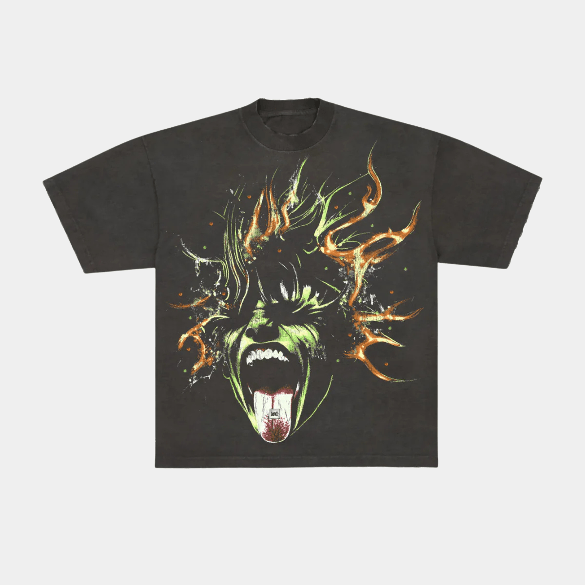 Camiseta High Off Line Cinza Estonado