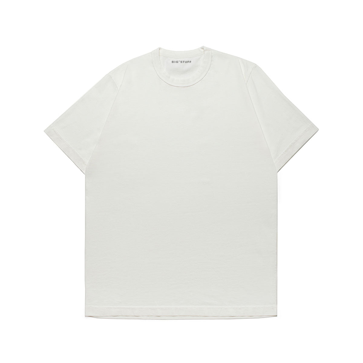 Big Stuff - Camiseta Regular Basic Off White