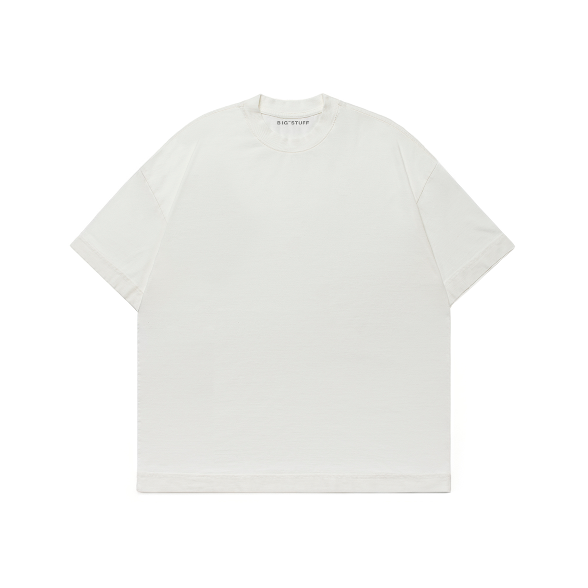 Big Stuff - Camiseta Oversized Basic Off White