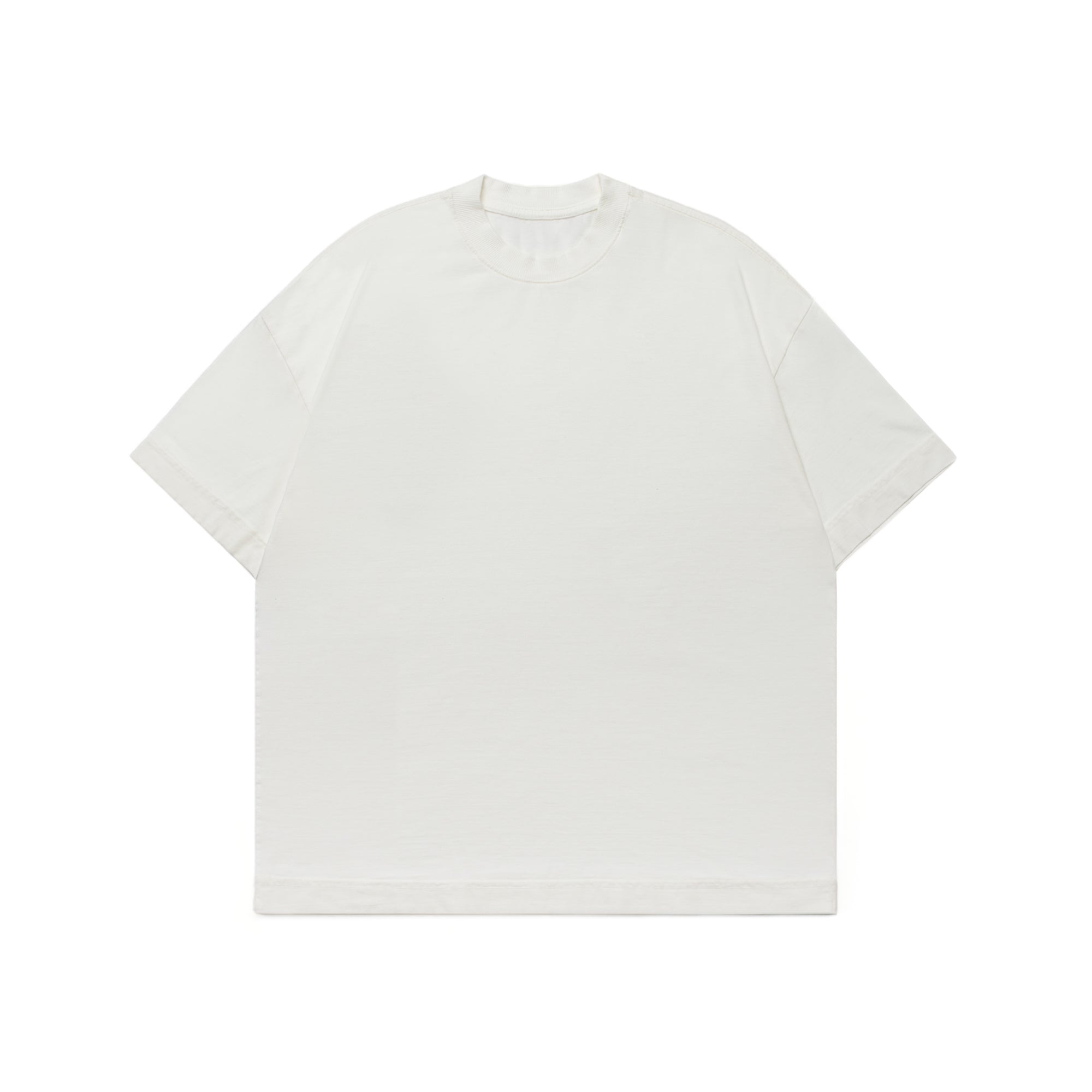 Daily Blanks - Camiseta Heavy Oversized Off White