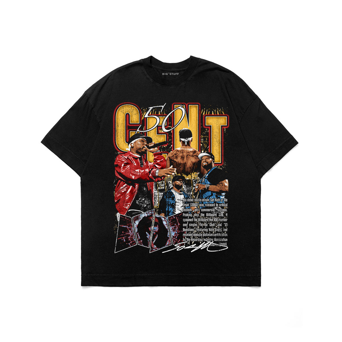 Bootleg - Camiseta Heavy '50 Cent'