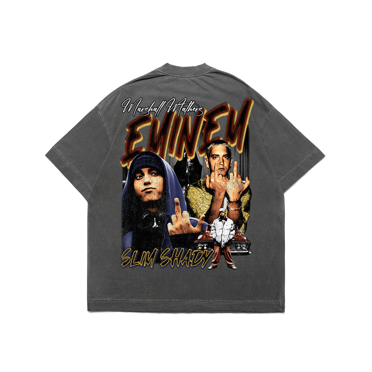 Bootleg - Camiseta Heavy 'Big Face Eminem'