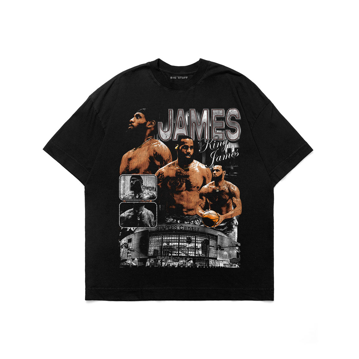 Bootleg - Camiseta Heavy 'Lebron James'