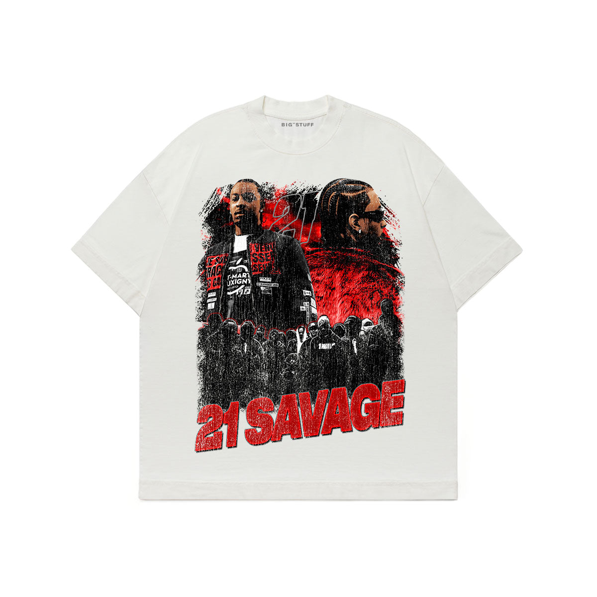 Bootleg - Camiseta Heavy '21 Savage'