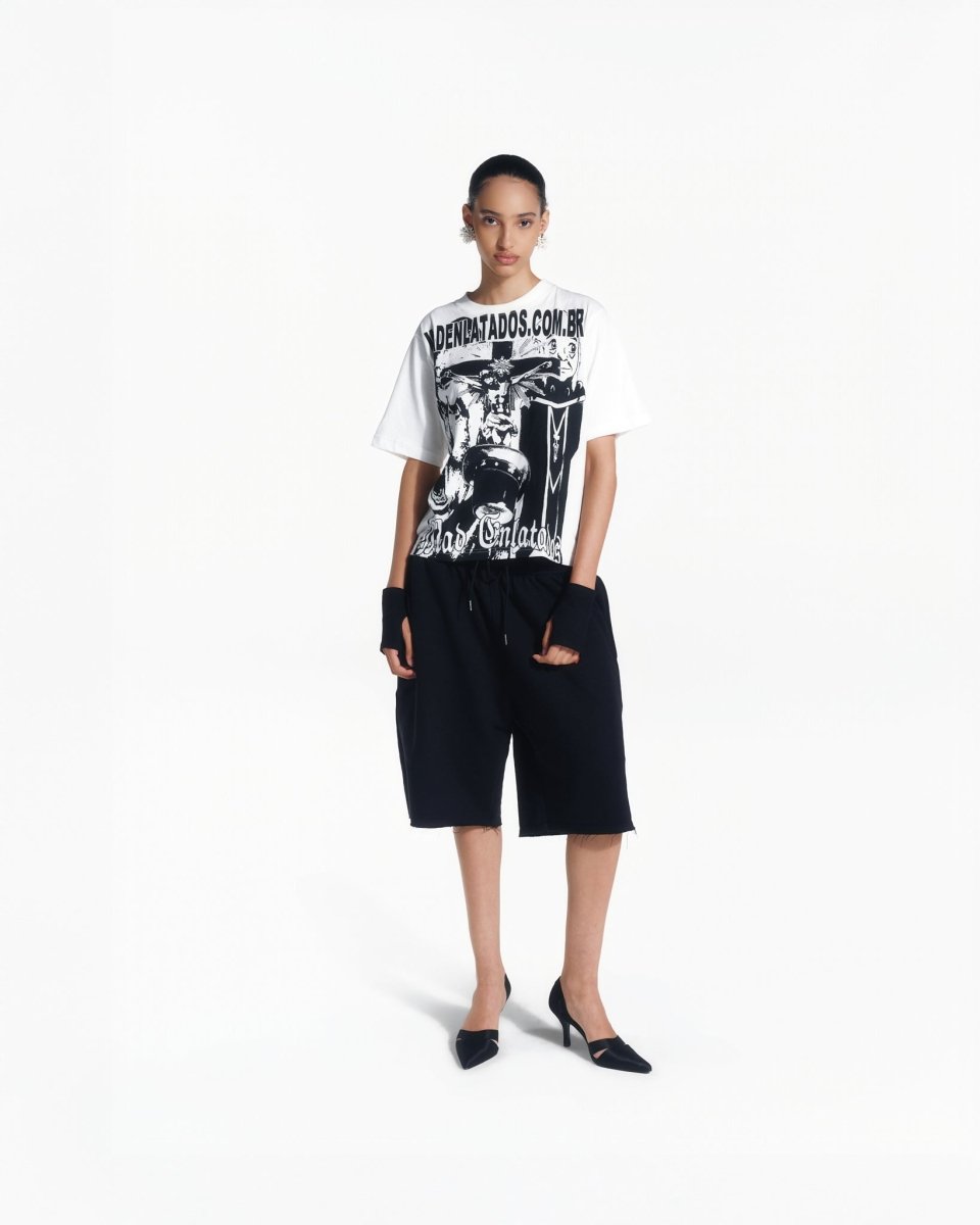 Mad Enlatados - Camiseta Acessa Meu Site Off White