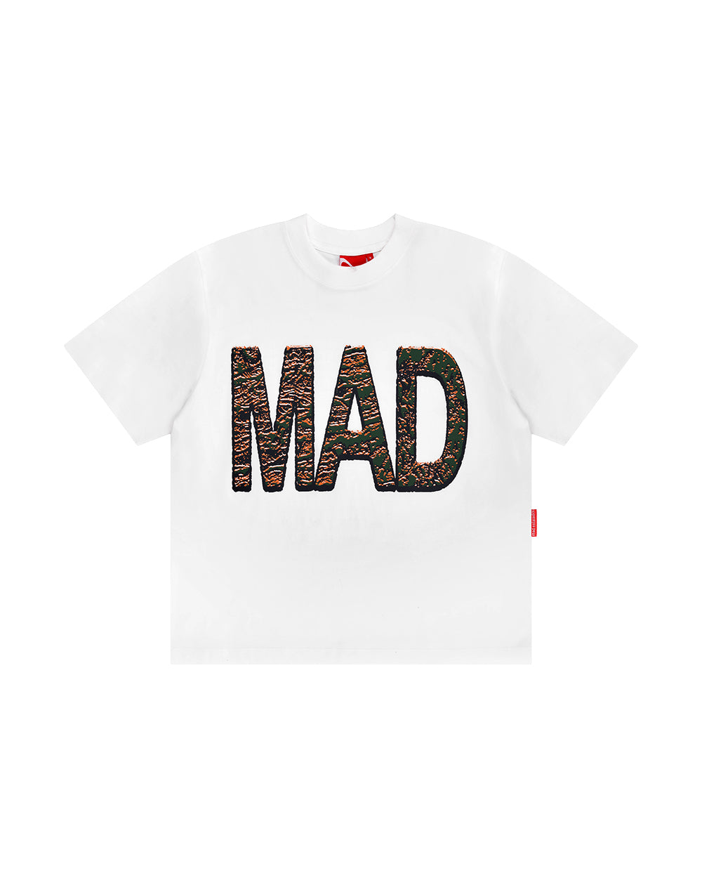 Mad Enlatados - Camiseta 'Camo Script' White