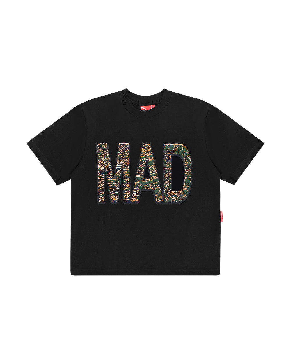 Mad Enlatados - Camiseta 'Camo Script' Black