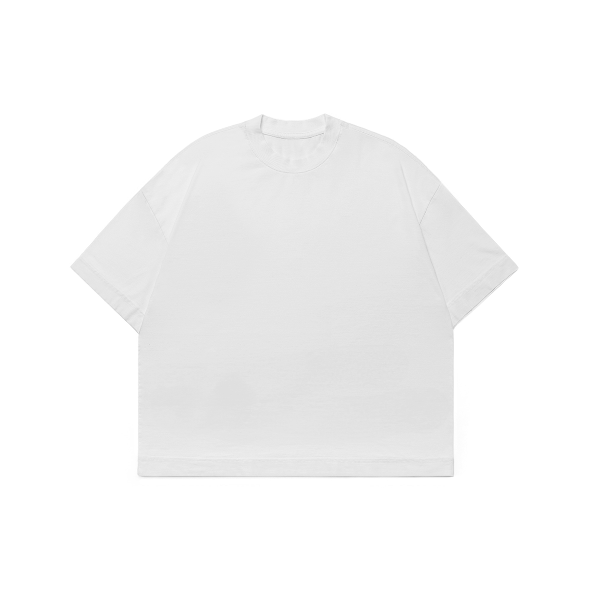 Daily Blanks - Camiseta Heavy Boxy Branca