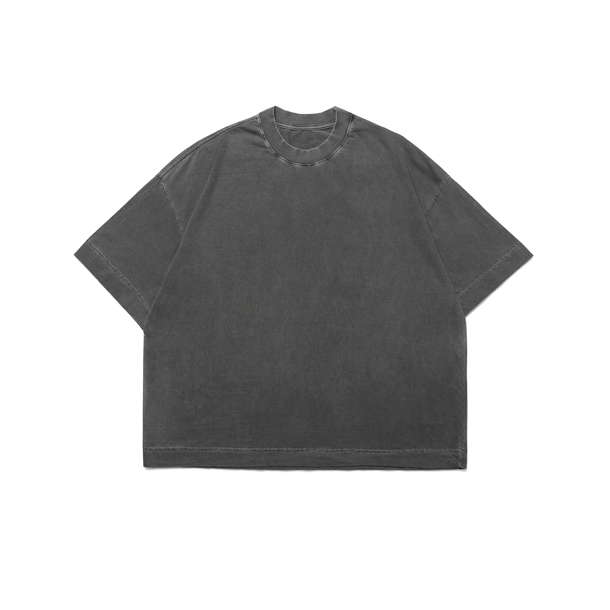 Daily Blanks - Camiseta Heavy Boxy Cinza Estonado