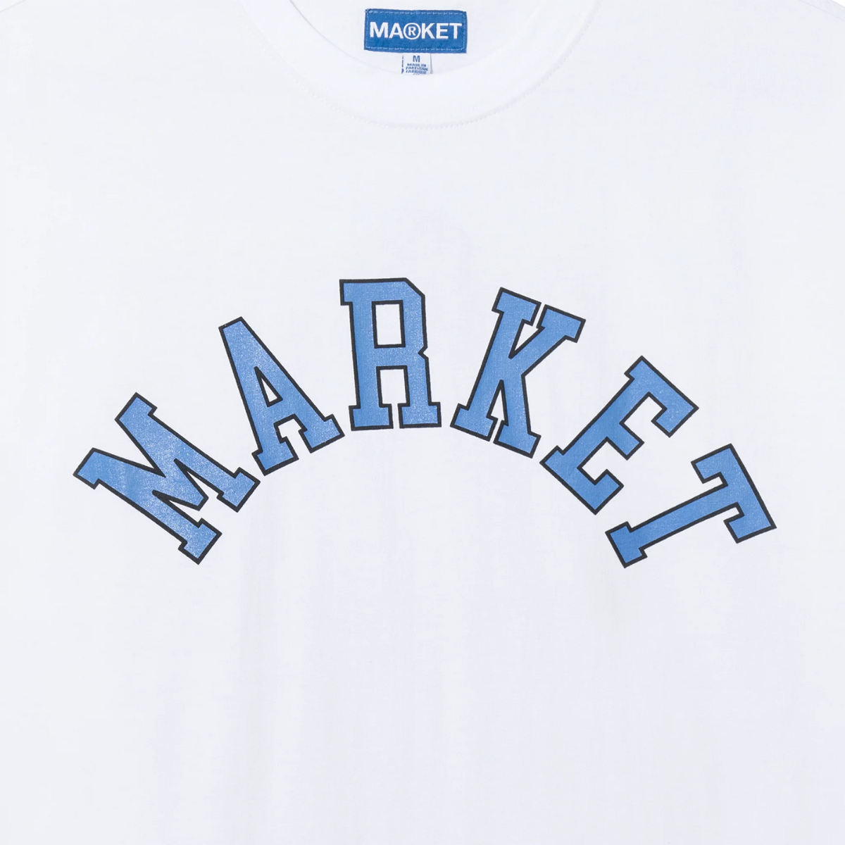 Market - Camiseta 'Throwback Arc' White