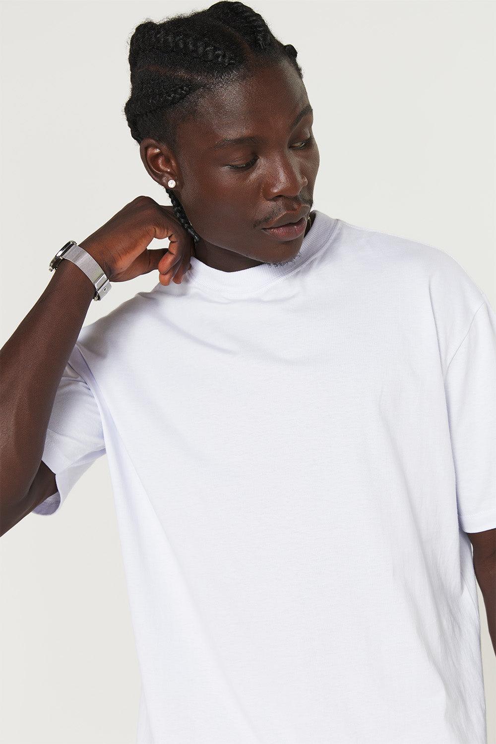 Brunx Ind - Camiseta Basic Streetwear 30.1 Branco