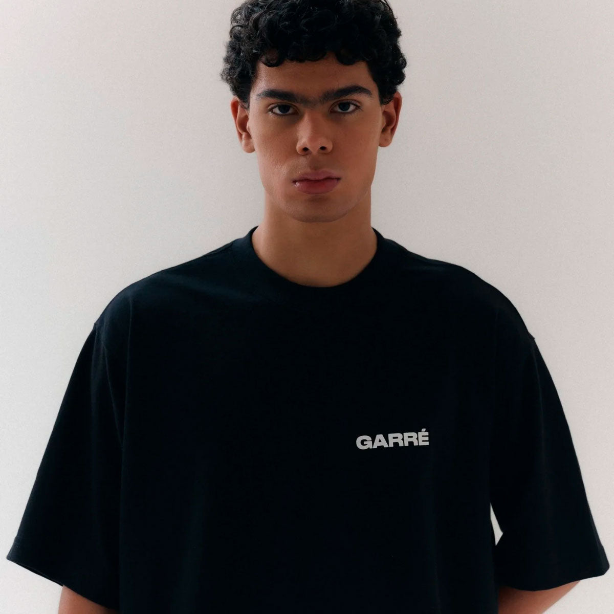 Garré - Camiseta 'Basic Logo' Preta