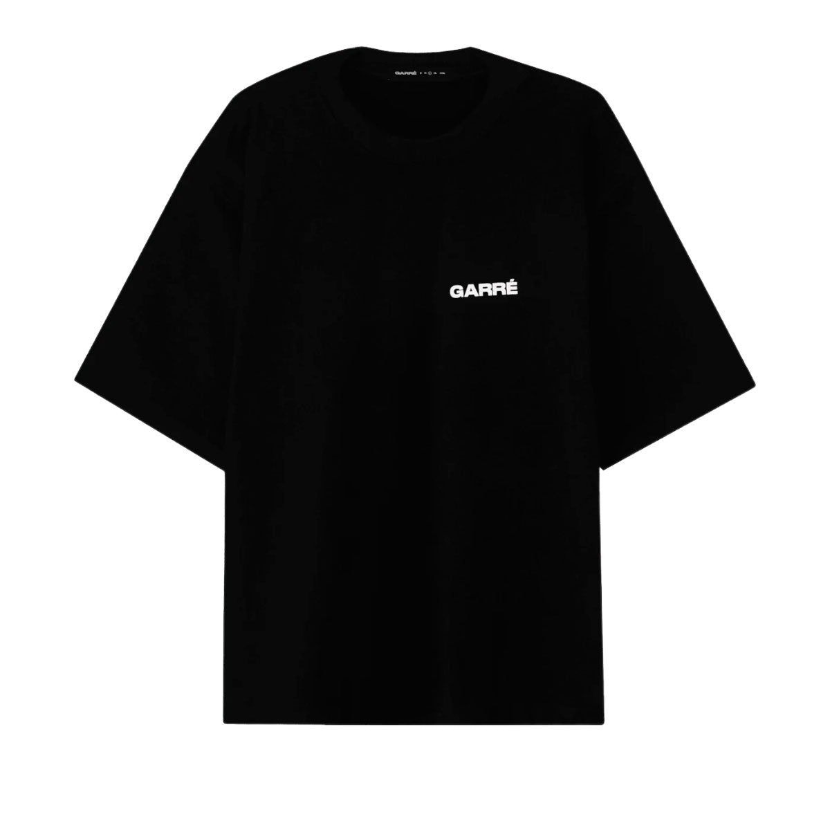 Garré - Camiseta 'Basic Logo' Preta