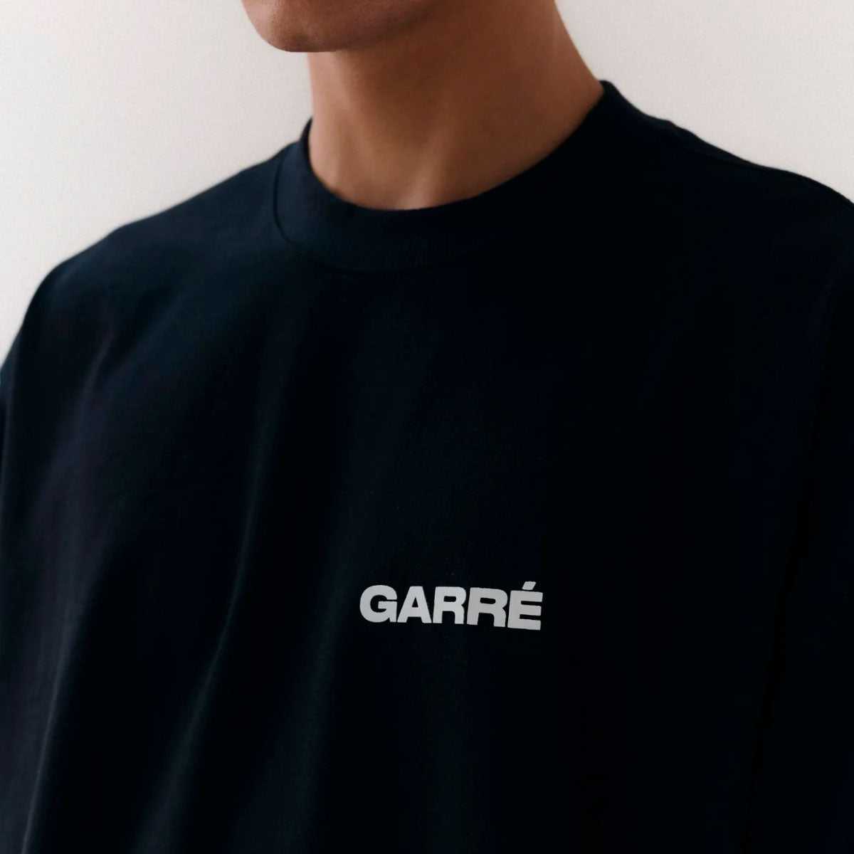 Garré - Camiseta 'Basic Logo' Preta