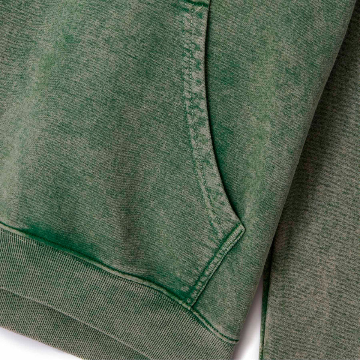 Garré - Moletom 'Basic Logo Wash' Verde Estonado