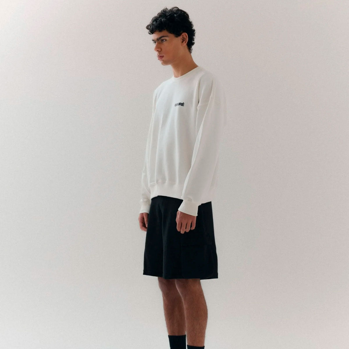 Garré - Moletom Crewneck Off White