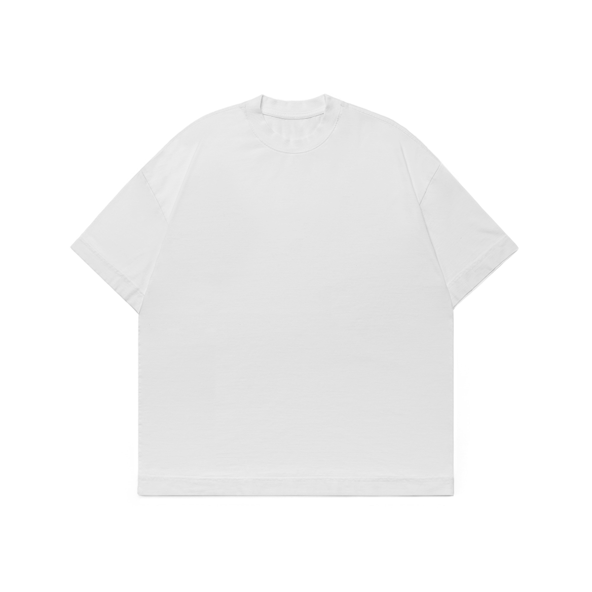 Daily Blanks - Camiseta Heavy Oversized Branca