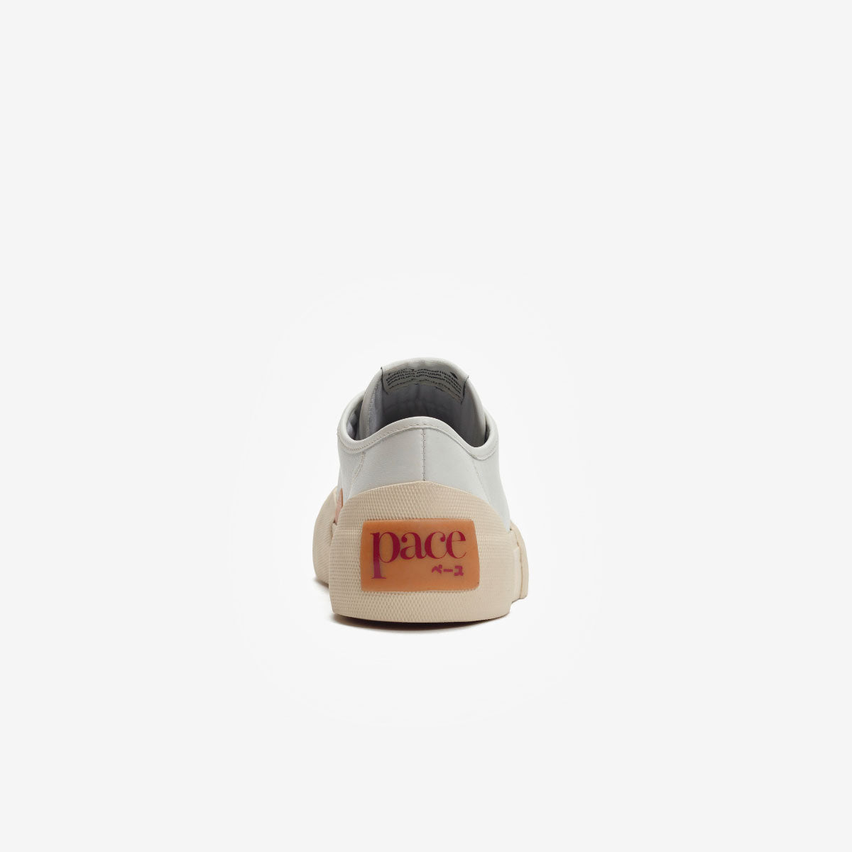 Pace - 'Yatch-Rubber Leather Low' Off White